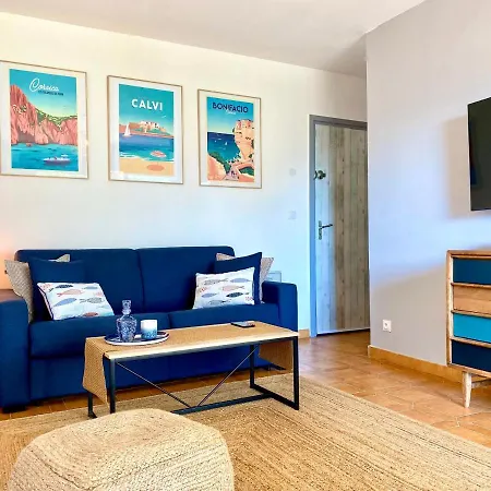 Appartement Ou Studio La Mer & La Plage A Vos Pieds Calvi Calvi  Exterior photo